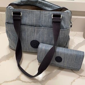 Kipling Elysia Handbag with matching wallet